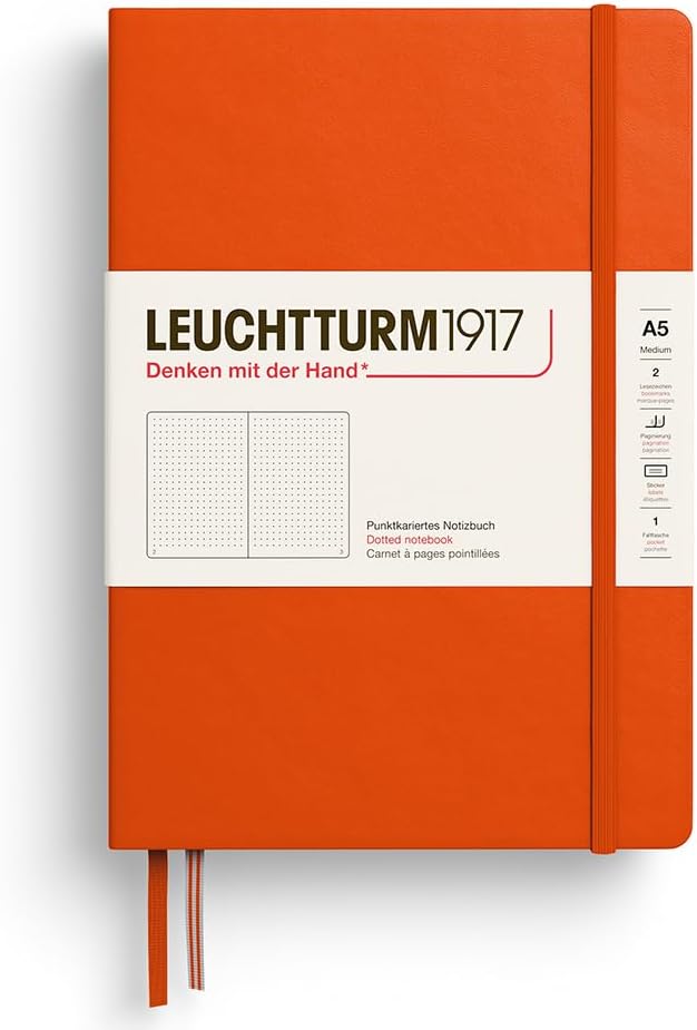 Leuchtturm1917 A5 dotted notebook