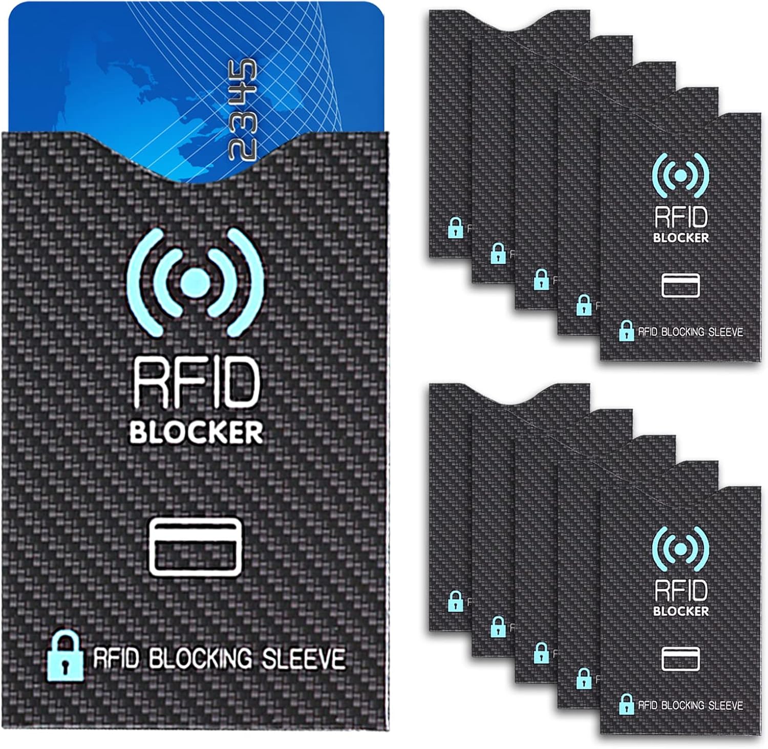 RFID Blocking Card Sleeves