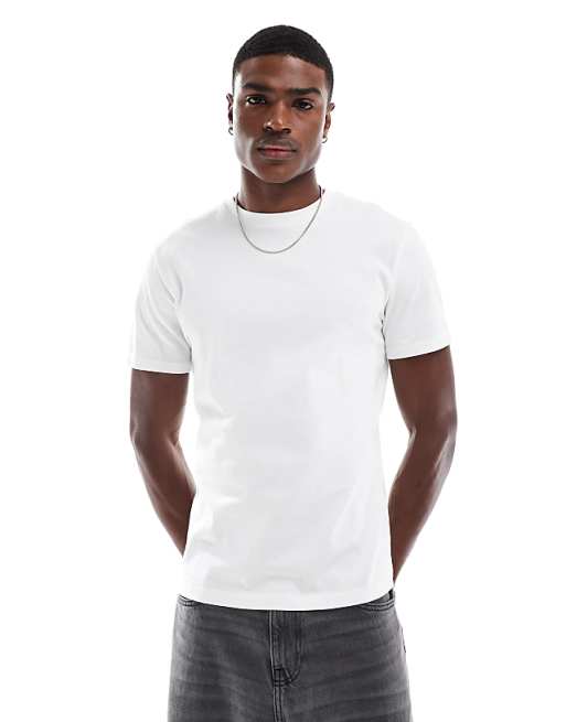 White Crew-Neck Tee
