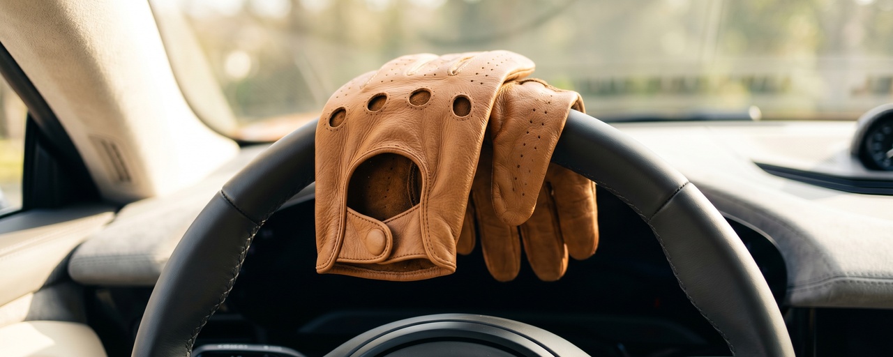 Motorsport steering wheel and driver cockpit