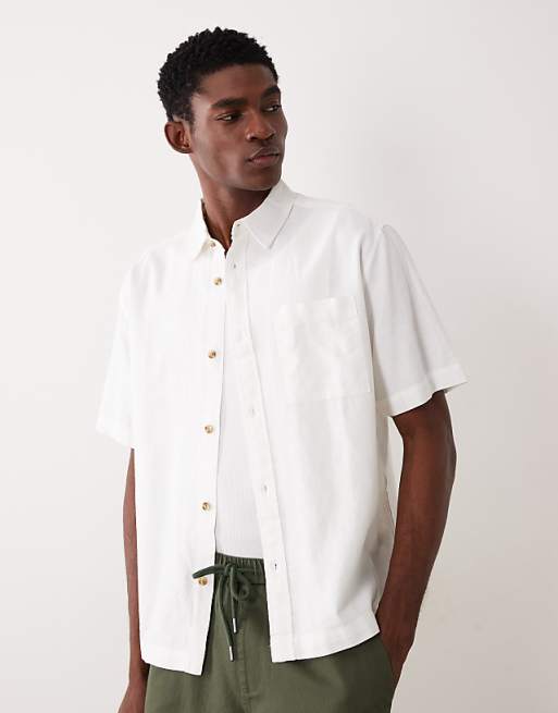 White Linen Shirt
